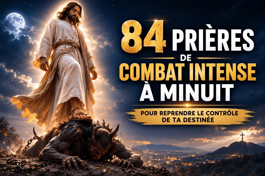 <mark style="background-color: #fef08a; padding: 2px 6px; border-radius: 6px;">84 Prières De Combat Pour Reprendre Le Contrôle De Ta Destinée</mark>